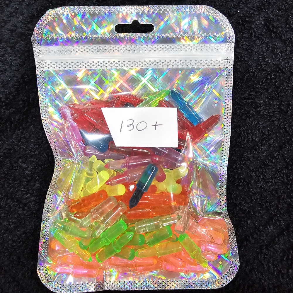 Lite Brite Pegs Assorted Original Colors 130 Pieces Plus